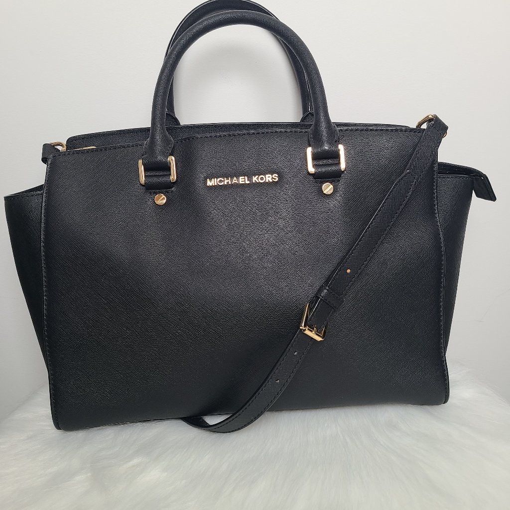 Michael Kors Saffiano Satchel